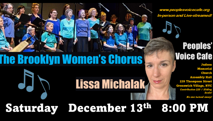 Brooklyn Women's Chorus and Lissa Michalak (LIVESTREAM)