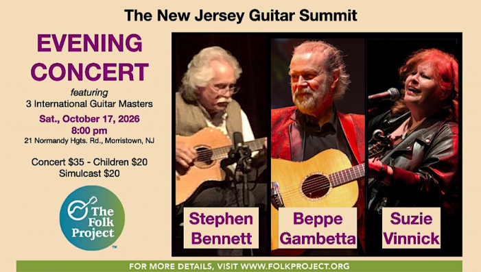 THE 3RD ANNUAL NEW JERSEY GUITAR SUMMIT CONCERT