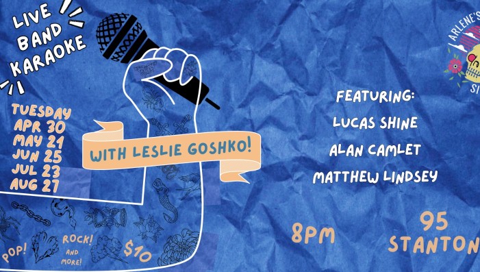 Live Band Karaoke with Leslie Goshko