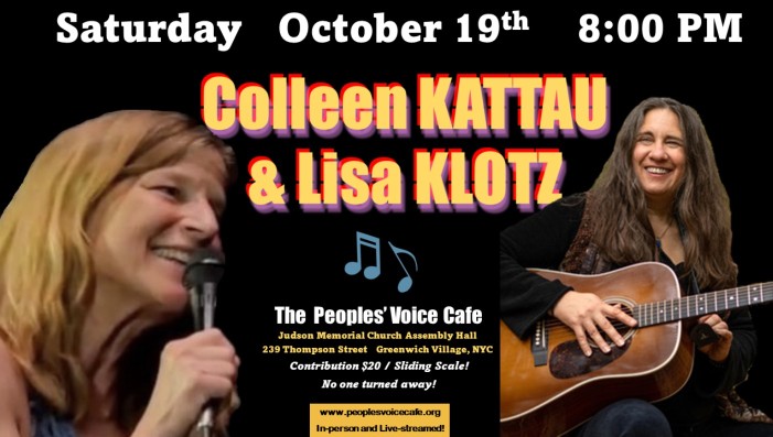 Lisa Klotz & Colleen Kattau - IN PERSON!