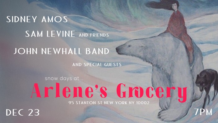 Sidney Amos, John Newhall Band, and Sam Levine & friends
