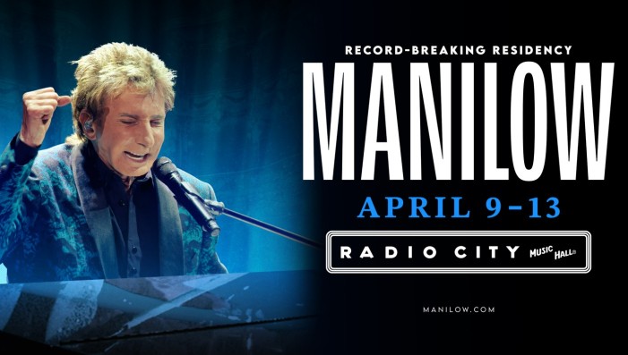 MANILOW – Radio City Music Hall - 04/11/2025