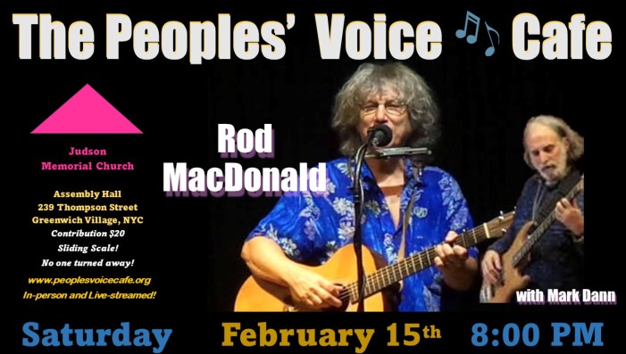 Rod MacDonald (IN PERSON)