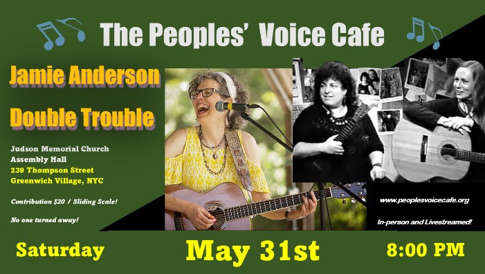 Jamie Anderson and Double Trouble (IN PERSON)