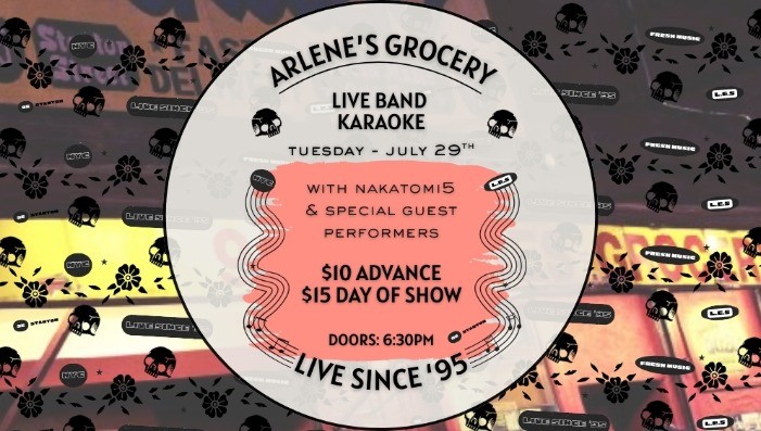 Live Band Karaoke with Nakatomi5