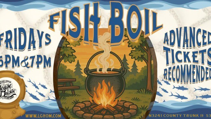 FISH BOIL FRIDAY NIGHT - 7:00PM