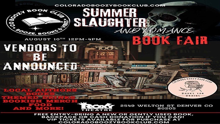 Summer Slaughter and Romance Book Fair