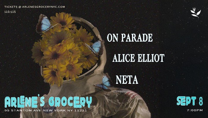 On Parade, Alice Elliot, NETA, & special guests