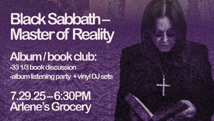 The Vinyl Word presents: Black Sabbath - Master of Reality
