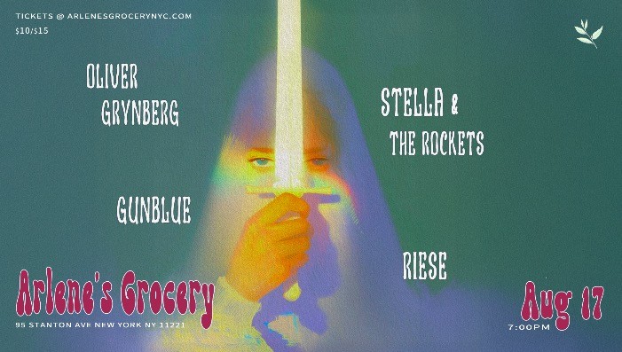 Oliver Grynberg, Stella & The Rockets, Gunblue, & Riese