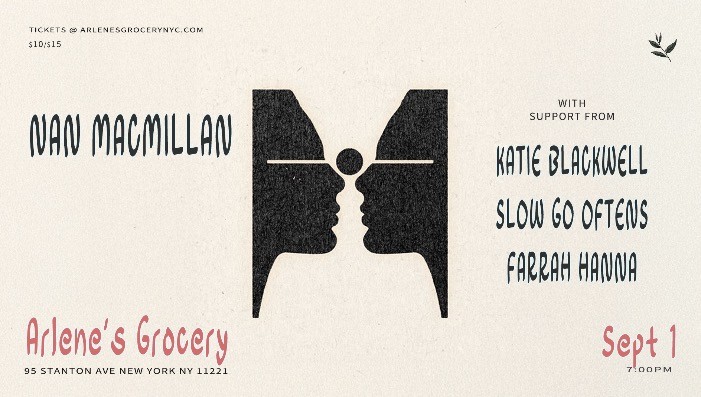 Katie Blackwell, Slow Go Oftens, Farrah Hanna, & special guests