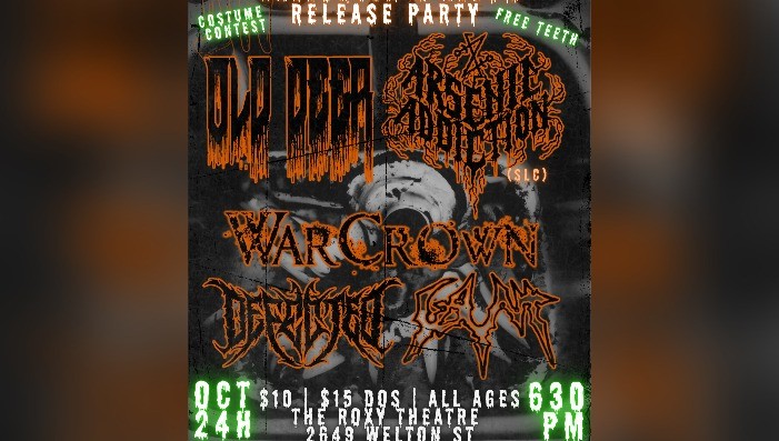 Old Deer Album Release & Halloween Party