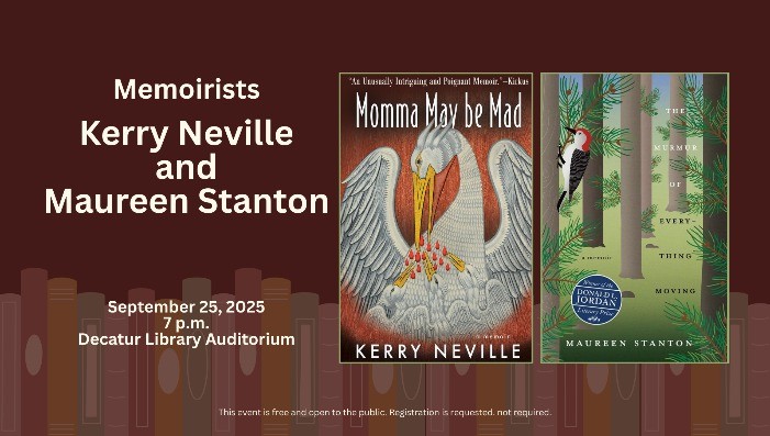 Memoirists Kerry Neville and Maureen Stanton