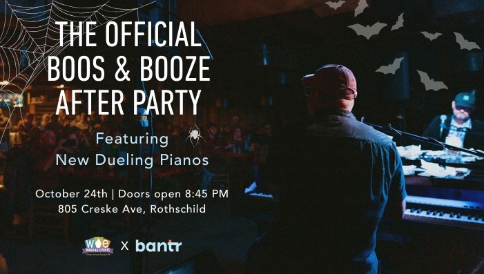 The Official Boos & Booze After Party ft. New Dueling Pianos