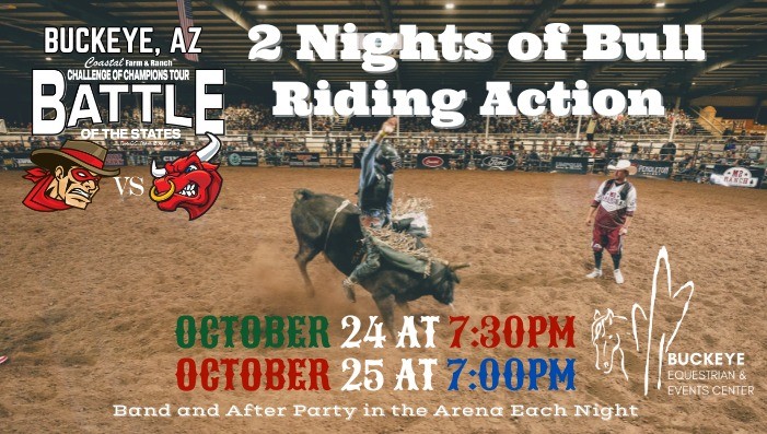 CCT Battle of the States Bull Riding - October 25th, 2025