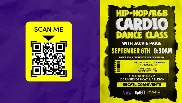Hip-Hop/R&B Cardio Class W/Jackie Paige