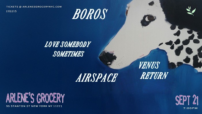 b0r0s, Love Somebody Sometimes, Airspace, & Venus Return