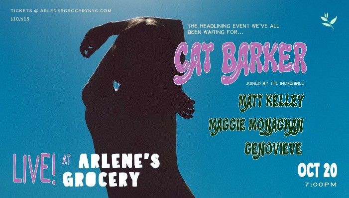 Cat Barker LIVE! with Matt Kelley, Maggie Monaghan, & Genovieve