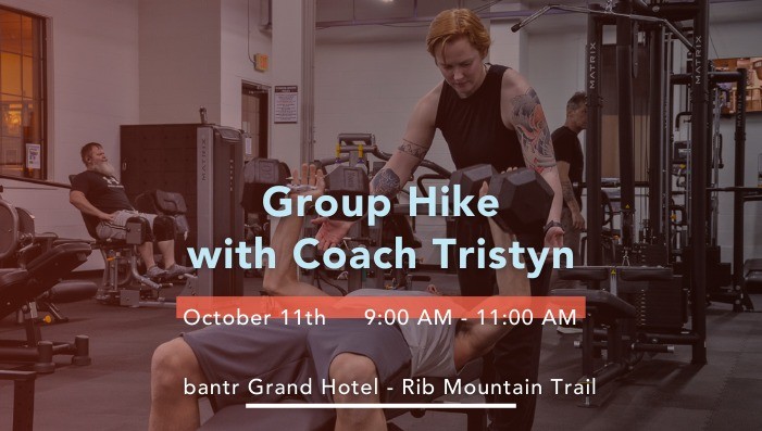 FREE Group Hike with Coach Tristyn