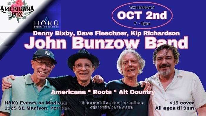 John Bunzow Band @ HōKū Events on Madison