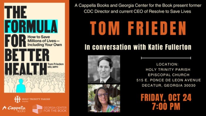 Former CDC Director Tom Frieden presents The Formula for Better Health