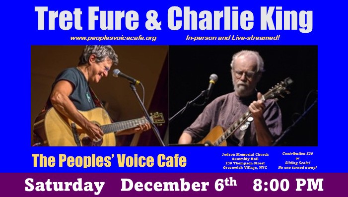 Charlie King and Tret Fure (IN PERSON)