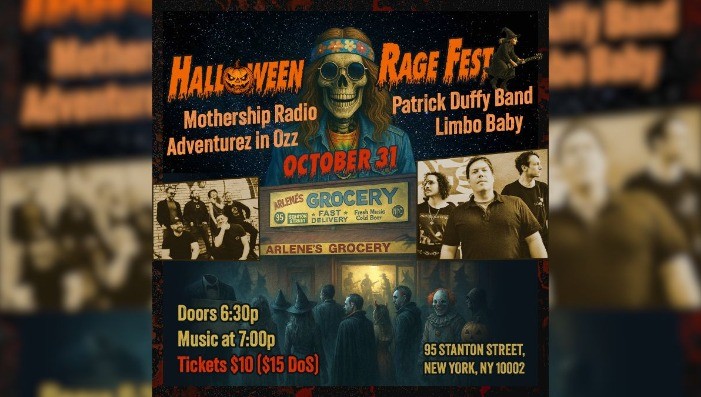 Adventurez in Ozz, Limbo Baby, Mothership Radio, Patrick Duffy Band