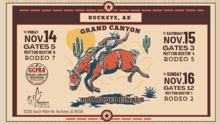 Grand Canyon Pro Rodeo Association Finals - November 14th, 2025