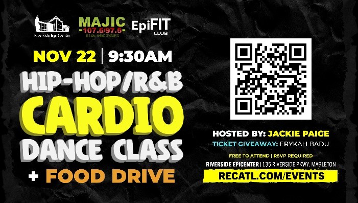 Hip-Hop/R&B Cardio Class W/Jackie Paige
