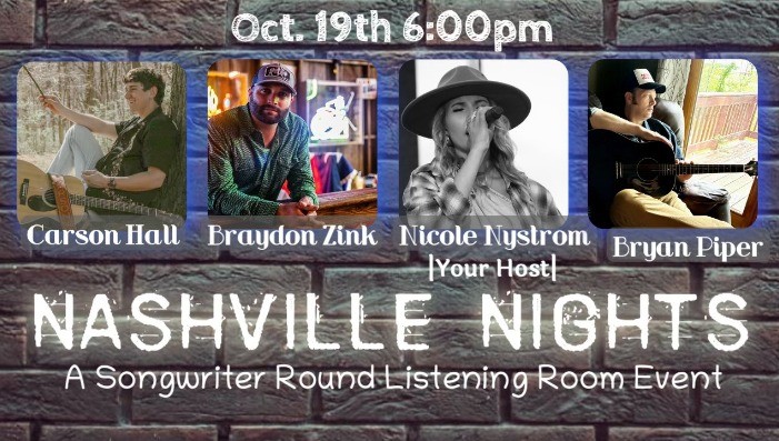 NASHVILLE NIGHTS : Songwriter's Circle - FREE ADMISSION