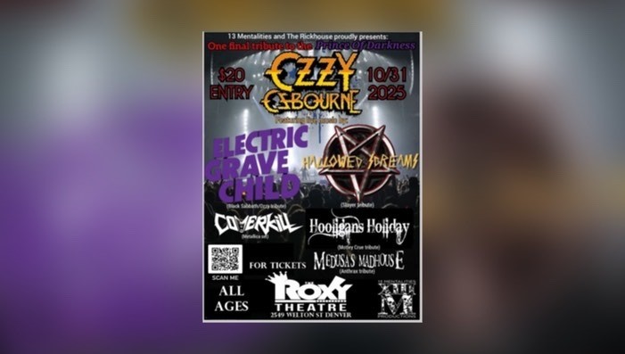 Farewell to Ozzy " A Tribute to the legendary Prince of Darkness"