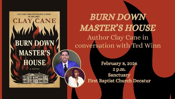 Burn Down Master's House: Clay Cane in conversation with Ted Winn