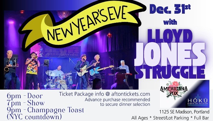 Lloyd Jones Struggle-New Year's Eve!