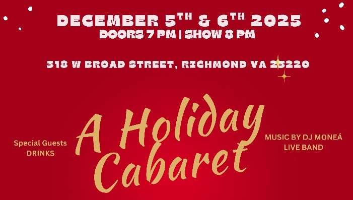 The Third Annual Holiday Cabaret December 6th Show