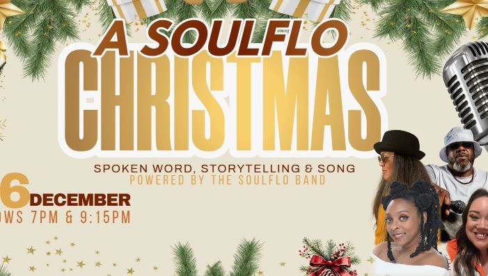 A SOULFLO Christmas ft. Loc'd and Maestro C, hosts Dr. T & Page P - 9:30p