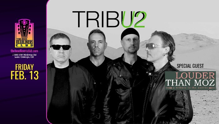 TribU2 [U2 tribute] + Louder Than Moz  [Smiths/Morressy]