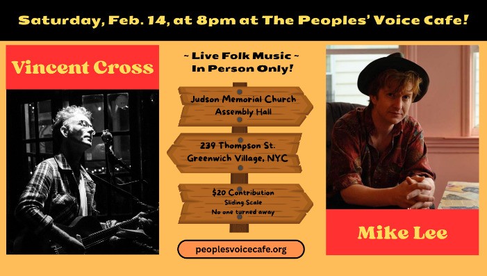 Vincent Cross and Mike Lee (IN PERSON)