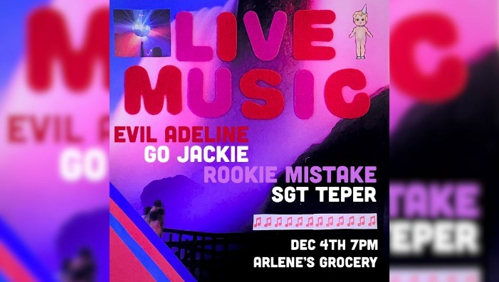 Go Jackie Single Release feat. Evil Adeline, Rookie Mistake, & Sgt. Teper