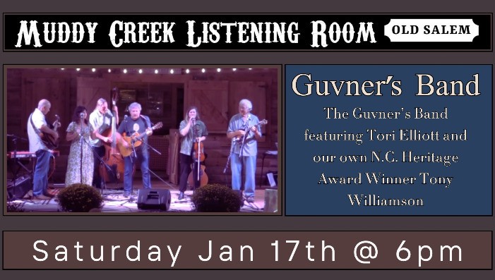 The Guvner’s Band featuring Tori Elliott and Tony Williamson