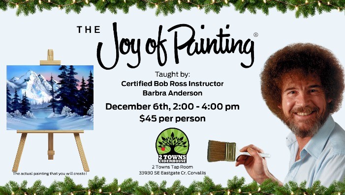Bob Ross Painting Class