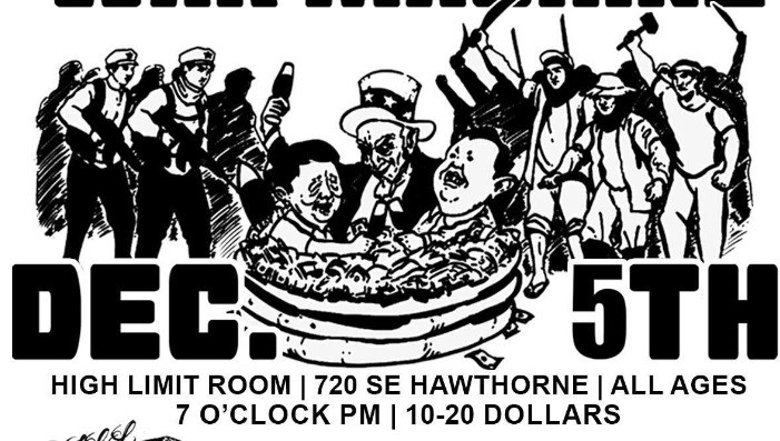 Philipine Solidarity Benefit with Kill Michael, Raw Force, Labrat and More!