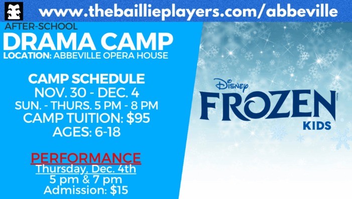 Baillie Players Present: Frozen Kids | 7:00 P.M.