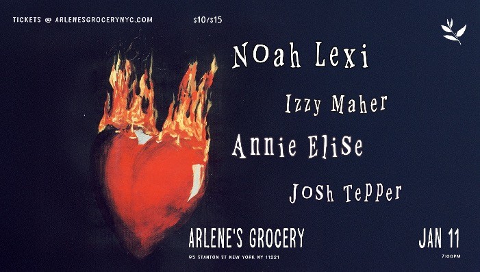 Noah Lexi, Izzy Maher, Annie Elise, & Josh Tepper