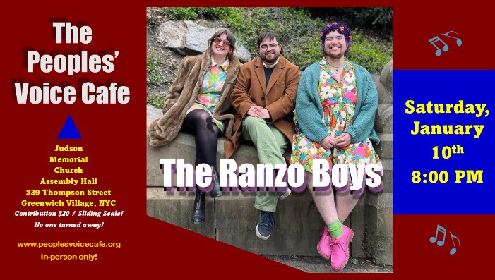 The Ranzo Boys  (IN PERSON)