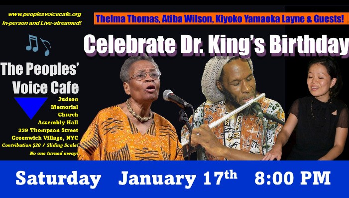 Martin Luther King Day Celebration! (IN PERSON)