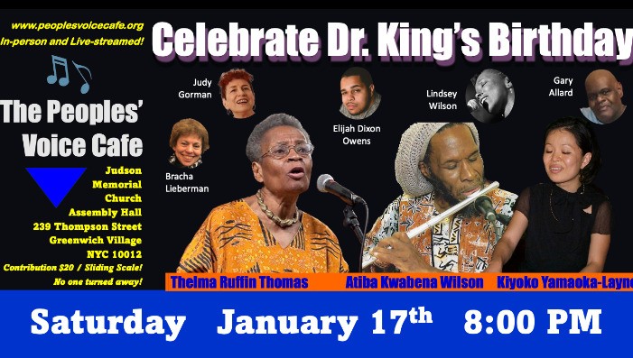 Martin Luther King Celebration! (IN PERSON)