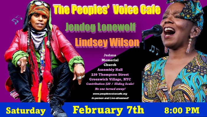 Lindsey Wilson and Jendog Lonewolf (IN PERSON)