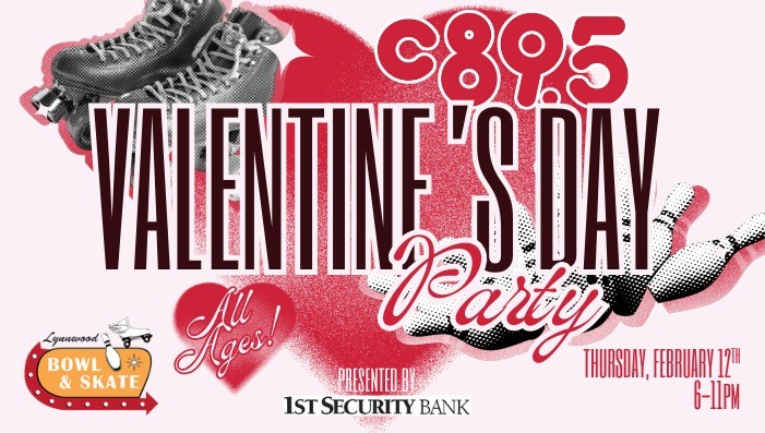 c89.5 Valentine's Day Party at Lynnwood Bowl & Skate