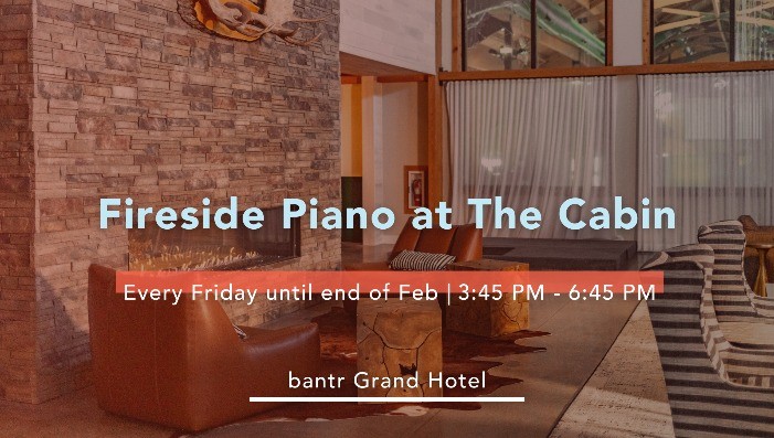 Fireside Piano at The Cabin