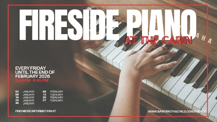 Fireside Piano at The Cabin
